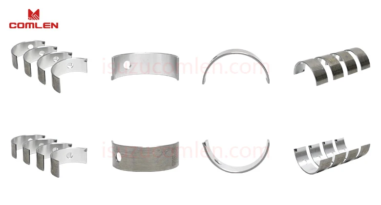 Isuzu 4HK1 6HK1 Crankshaft Main Bearing Shells Isuzu 4HK1 6HK1 engine crankshaft bearing shell set OE 8-97112638-0 8973861890